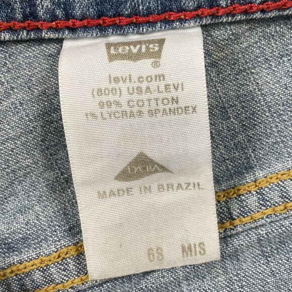 NWT Y2K Levis 550 Jeans Womens 6 Relaxed Bootcut Stretch Denim - Picture 4 of 9